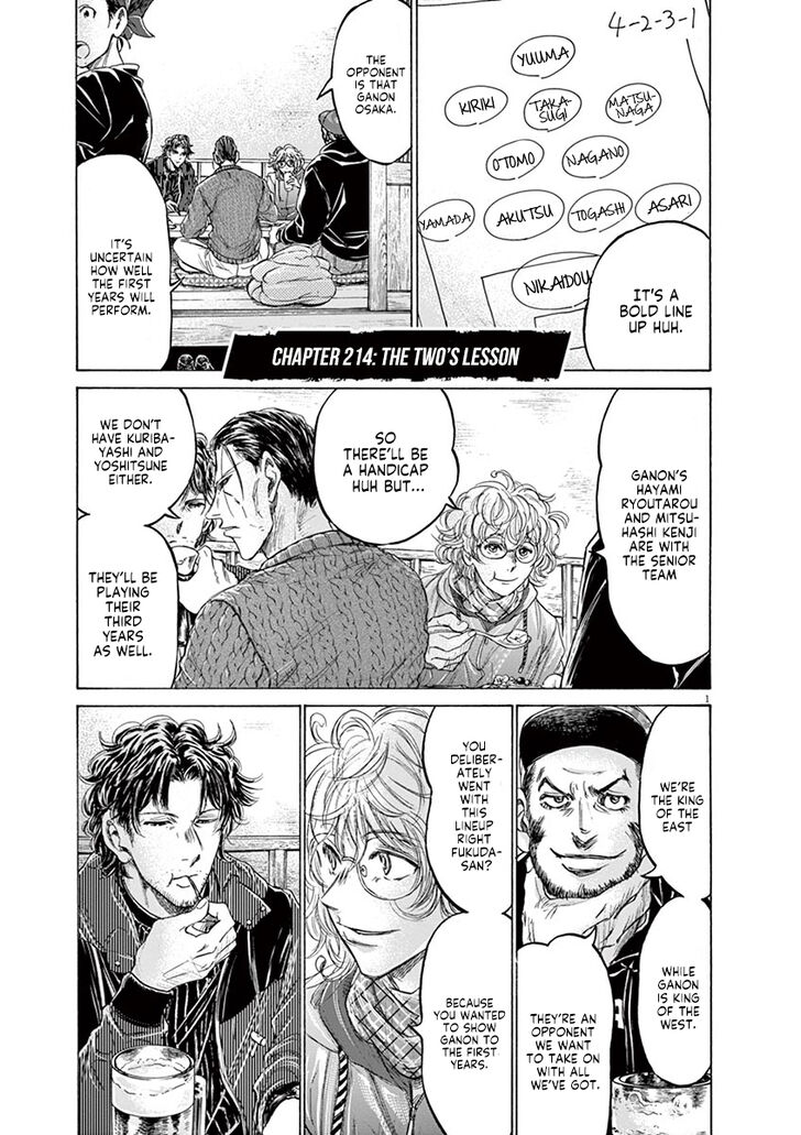 Ao Ashi, Chapter 214 image 02